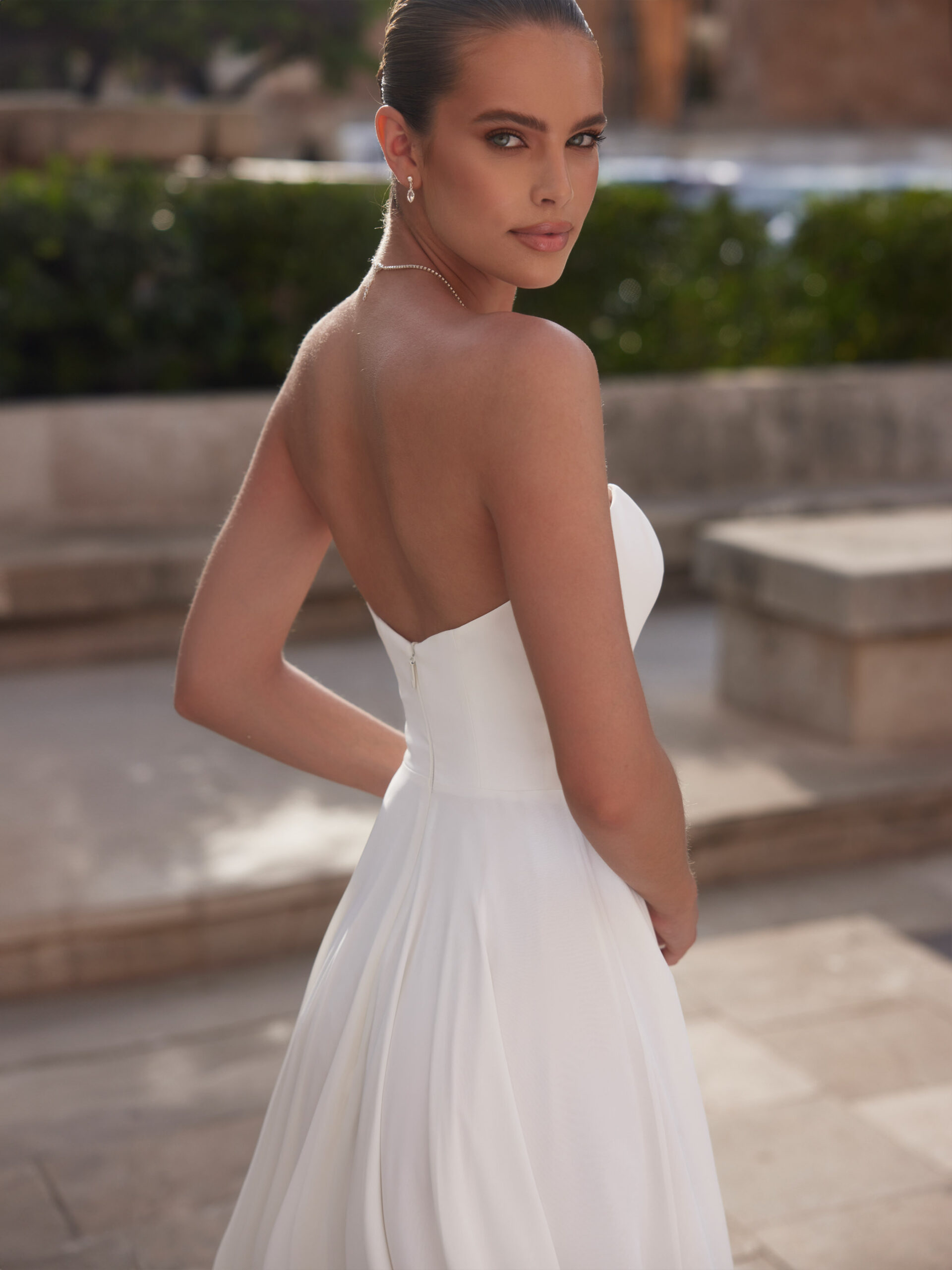 Trouwjurk Bianco Evento Simona bij Bruidsmode Outlet