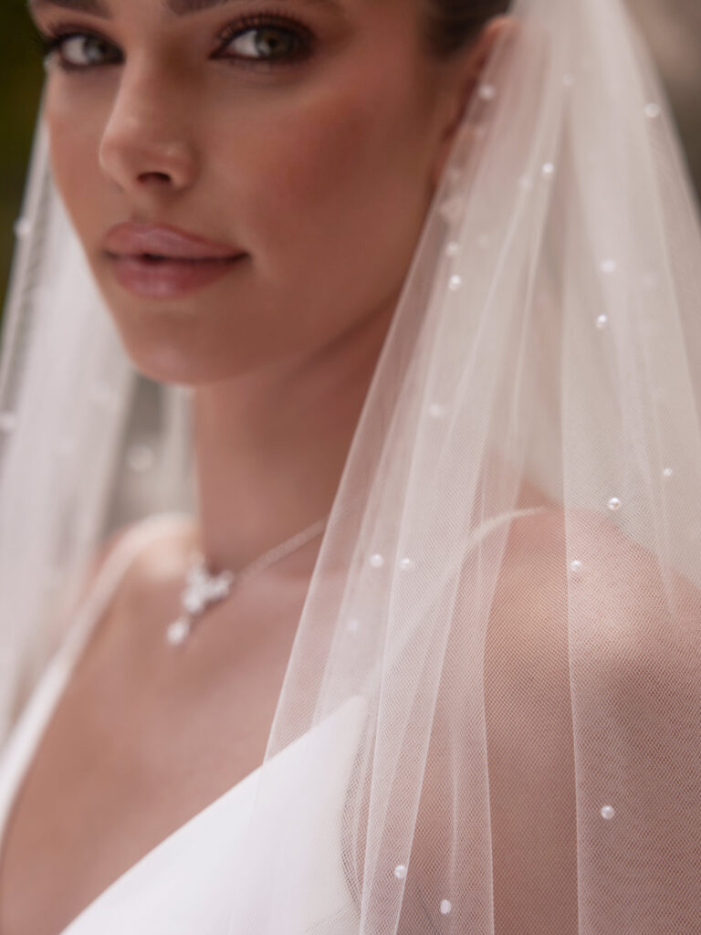 Sluier bianco evento veil S bij Bruidsmode Outlet