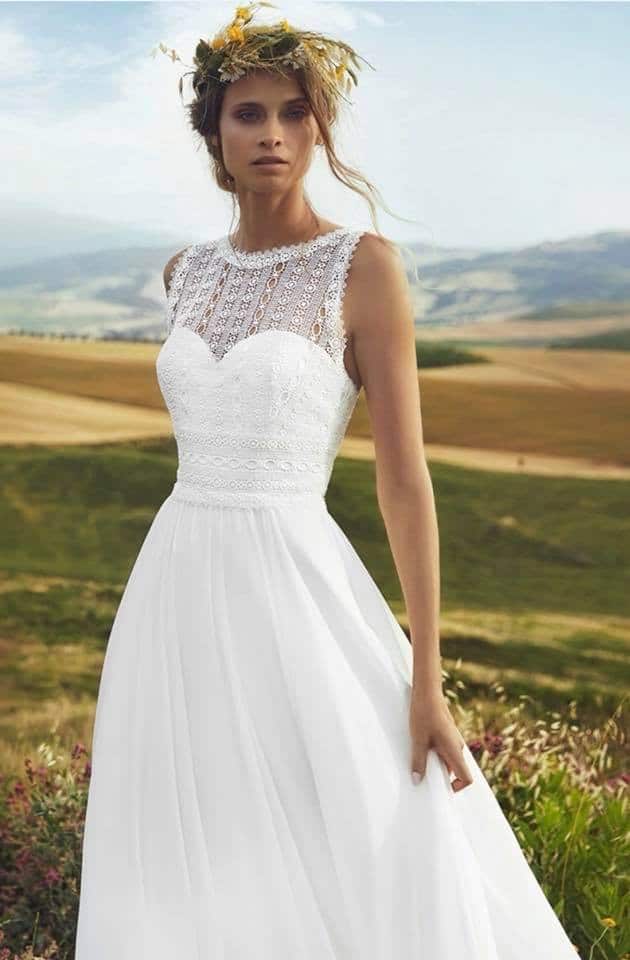 Trouwjurk bohemian bij Bruidsmode Outlet